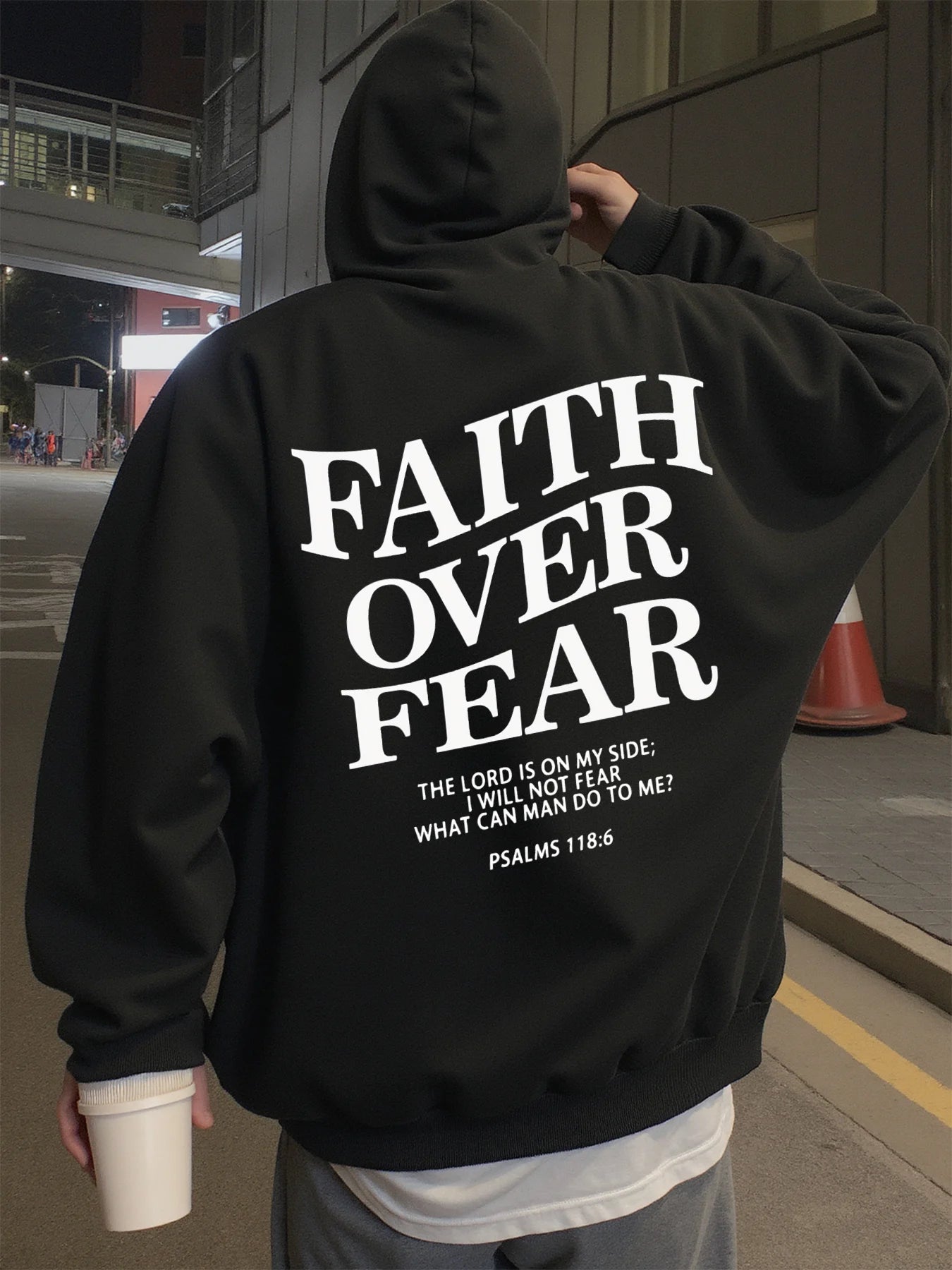 Fear Graphic Hoodie